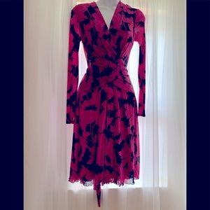 NWT DVF Brenda Mesh Dress